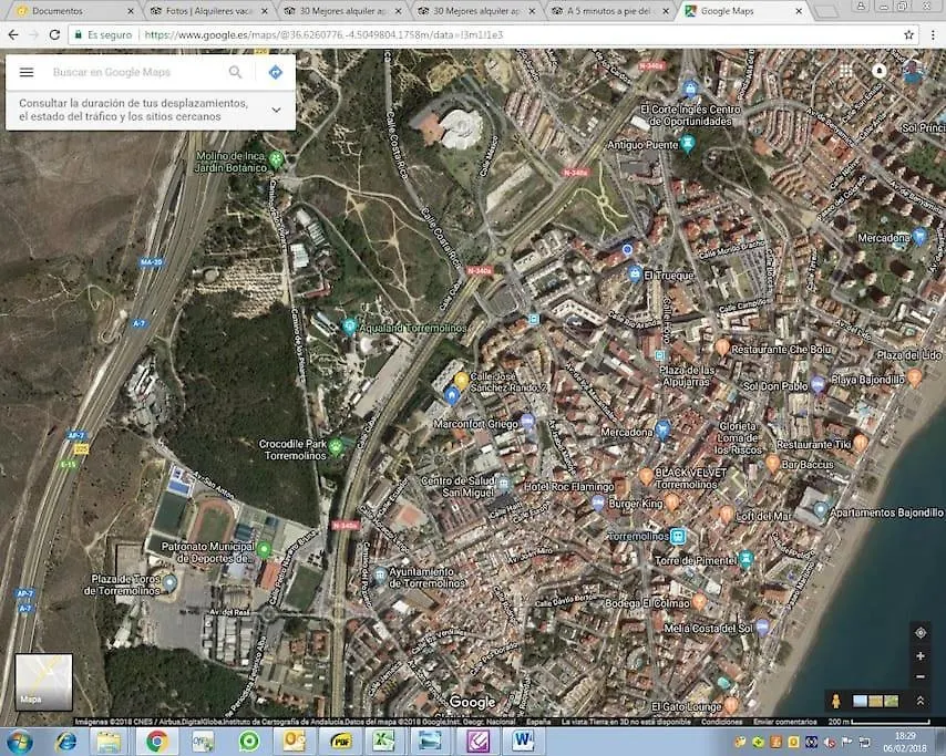 דירה טורמולינוס Apto 5 Minutos Centro Piscina Parking